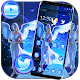 Download Blue Silver Fairy Girl Theme For PC Windows and Mac 1.1.3