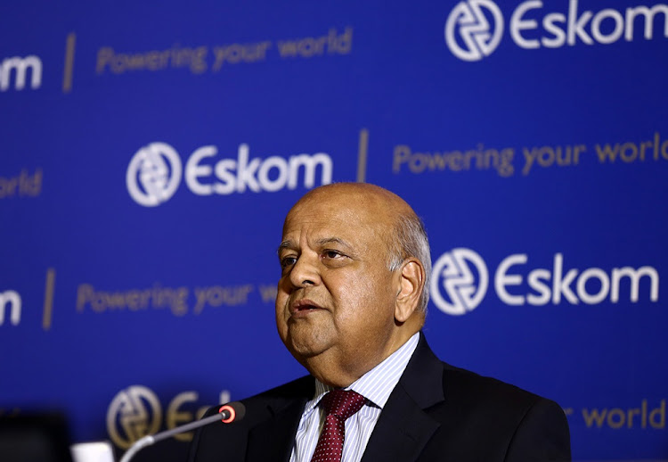 Minister of public enterprises Pravin Gordhan briefed the media on the loadshedding crisis.