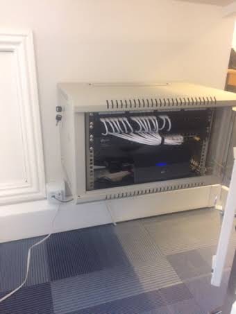 Epsom office new Data cabling and cabinet album cover