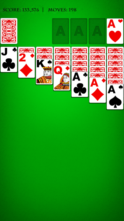 Spider Solitaire Card Game Screen 1