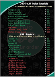 Ouo On Your Order menu 3