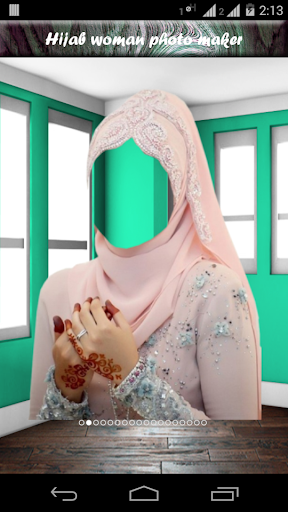 Hijab woman photo maker