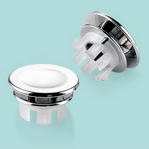 Title 7, Decorative Wash Basin Overflow Hole Cover Enhan...