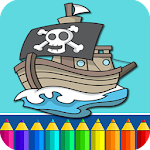 Cover Image of Herunterladen Pirates Coloring Pages  APK