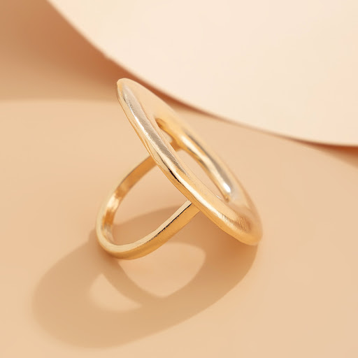 Title 34, Irregular Water Drop Open Ring Fashion Jewelry ...