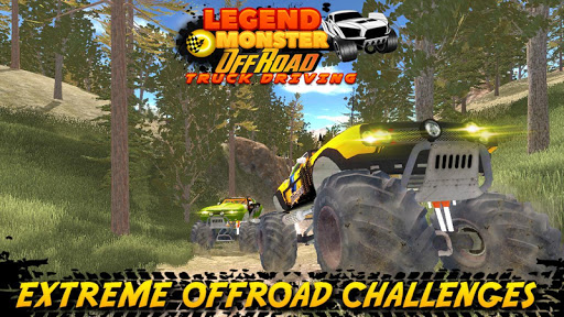 Legend Monster Truck  Driving 4x4