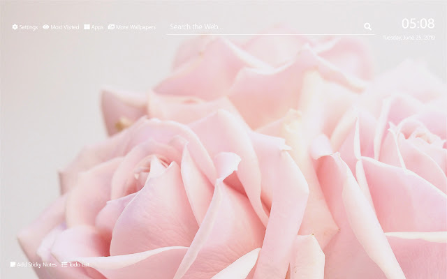 Roses Wallpaper HD New Tab Theme