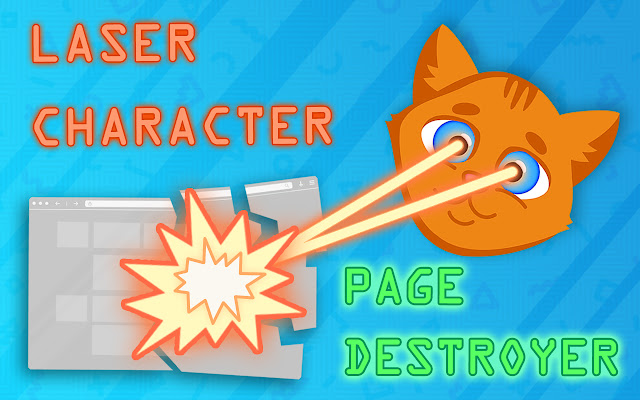 Laser Character - Page Destroyer