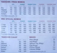 Momo Nation Cafe menu 1