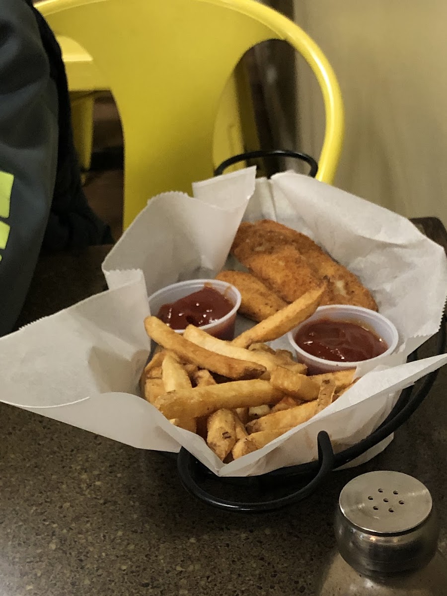 Gluten-Free Fries at 3 Bears Gluten Free Bakery and Cafe