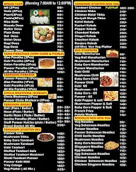 Food Cafe menu 2