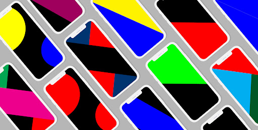 Screenshot Mix Color Wallpaper