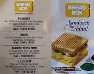 Bread Box menu 3