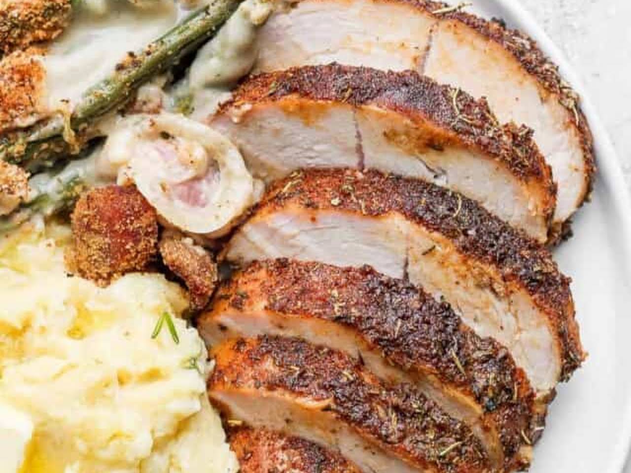 Roasted Garlic Turkey Dinner - Adriana's Best Recipes