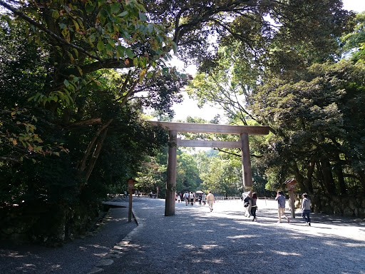 伊勢神宮 内宮 第一鳥居