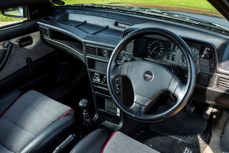 The Superboss interior is beautifully analogue