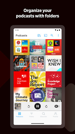 Screenshot Pocket Casts - Podcast Player