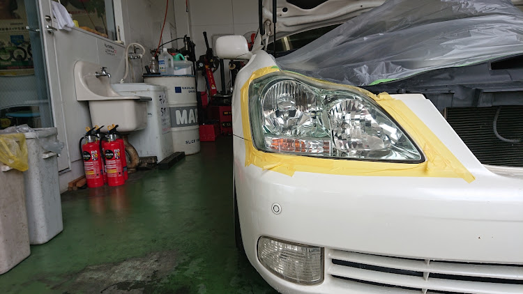 クラウンロイヤルのヘッドライトコーティング・洗車に関するカスタム事例の投稿画像4枚目