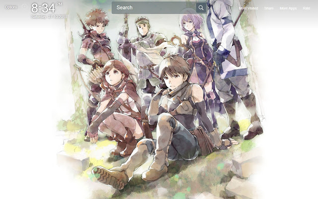 Grimgar of Fantasy and Ash Wallpapers Theme