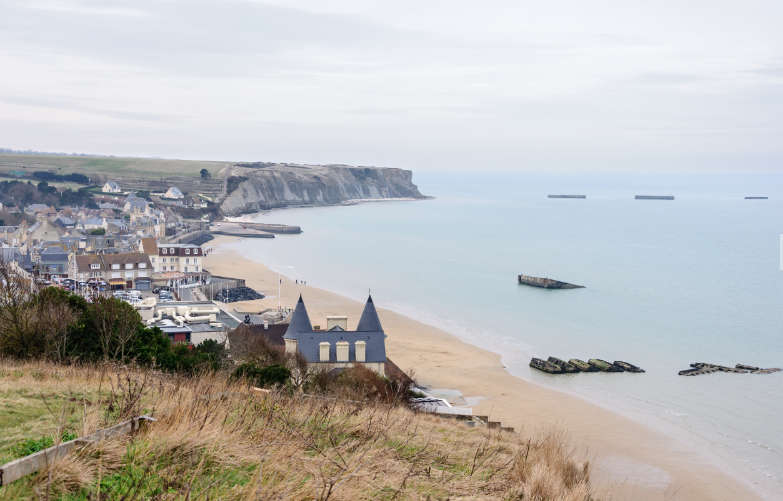 Plages du débarquement - visiter la Normandie - échange de maison