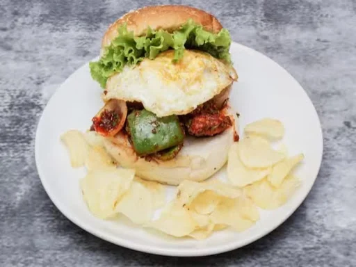 Chilli Egg Burger