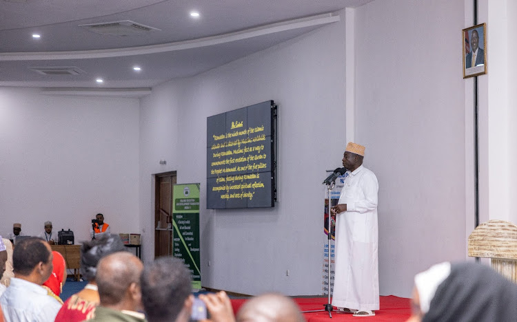 DP Rigathi Gachagua during the 26th annual fundraiser for the Malindi Education and Development Foundation on Thursday, April 4, 2024