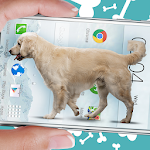 Cover Image of Baixar Dog on screen: Woof woof joke  APK