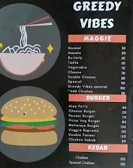 Greedy Vibes menu 5