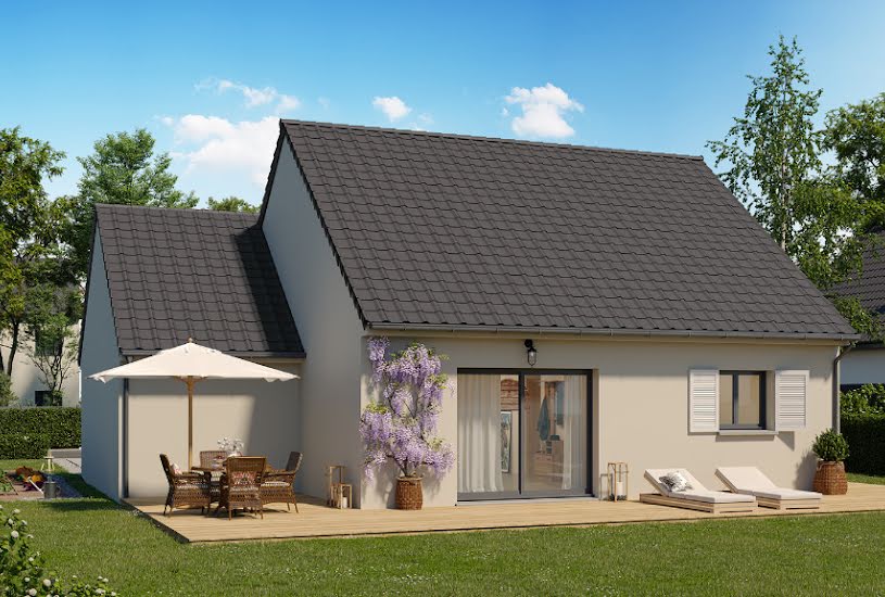  Vente Terrain + Maison - Terrain : 522m² - Maison : 71m² à Saint-Pierre-lès-Nemours (77140) 