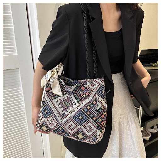 Title 4, Ethnic Style Fake Scarf New Style Shoulder Bag ...
