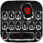 Cover Image of Tải xuống Silver Metal Keyboard Theme 1.0 APK