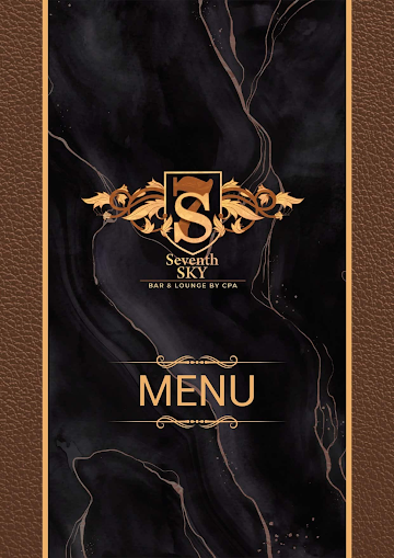 Seventh Sky Lounge By CPA menu 