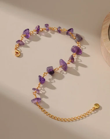 Bracelet Irrégulier Design Pierre d - 3