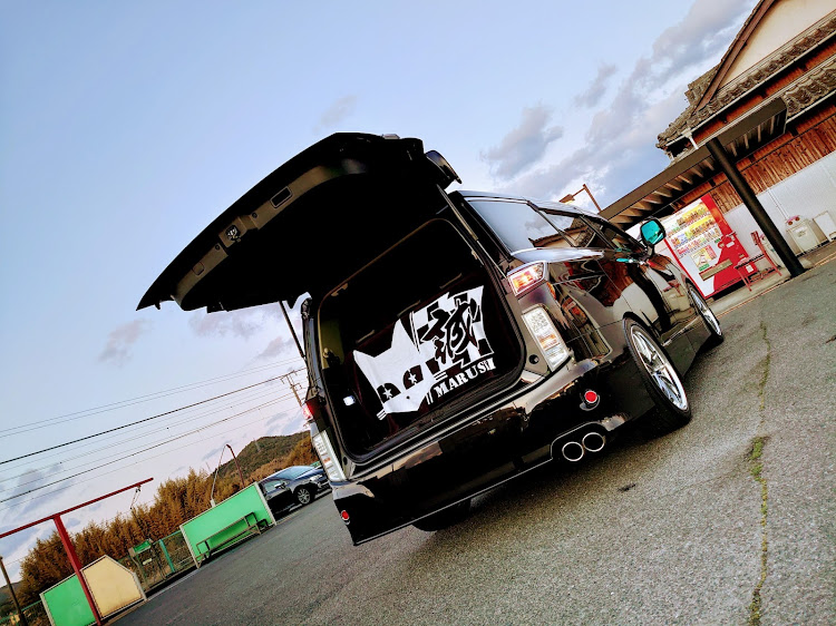 エルグランドの山口県・ゆめタウン下松・東北うまいもん祭り・3.11 あの日を忘れてはいけない・本日も洗車に関するカスタム事例の投稿画像6枚目