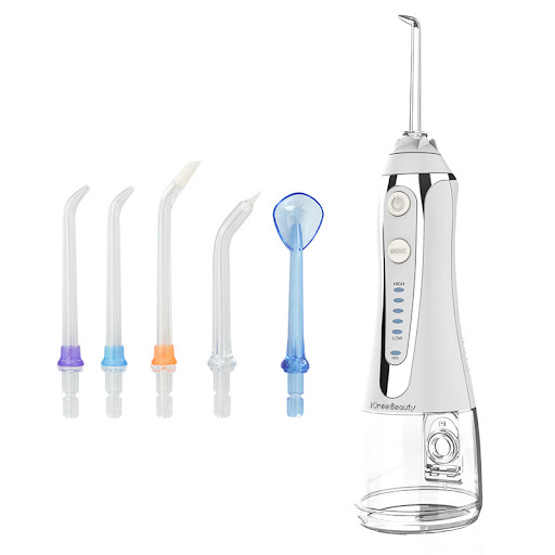 Title 2, Electric Oral Irrigator Water Flosser for Super...