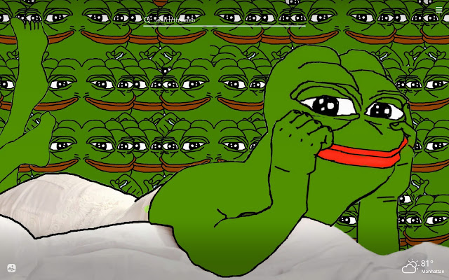 Pepe the Frog HD Wallpapers New Tab Theme