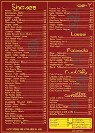 Krishna Cafe menu 1