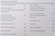 Dindigul Thalappakatti menu 6