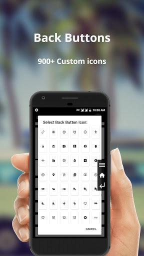 Screenshot Soft keys - Back Buttons