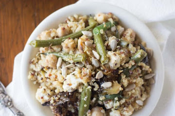 Roasted Vegetable Quinoa Salad
