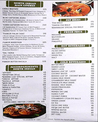 Cafe Wasim menu 1