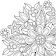 Fleurs Mandala livre coloriage icon