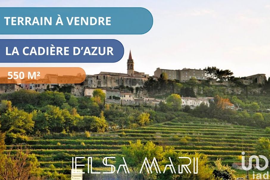 Vente terrain  550 m² à La Cadière-d'Azur (83740), 375 000 €