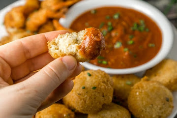 Cheesy Grits Fritters