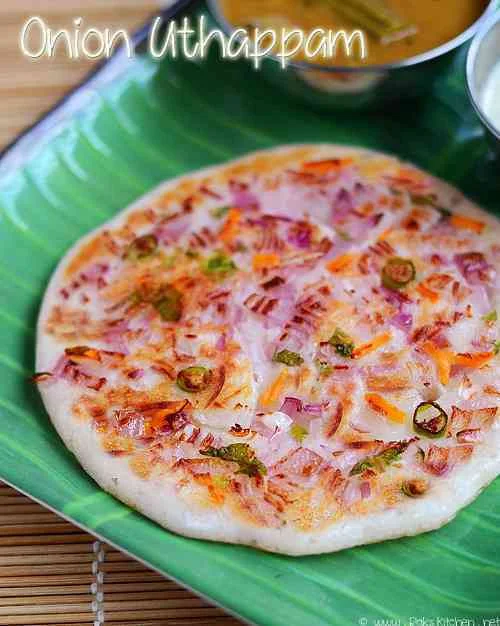 Onion Tomato Uttapam