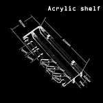 Acrylic shelf