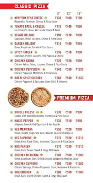 Sbarro - New York Pizza menu 1