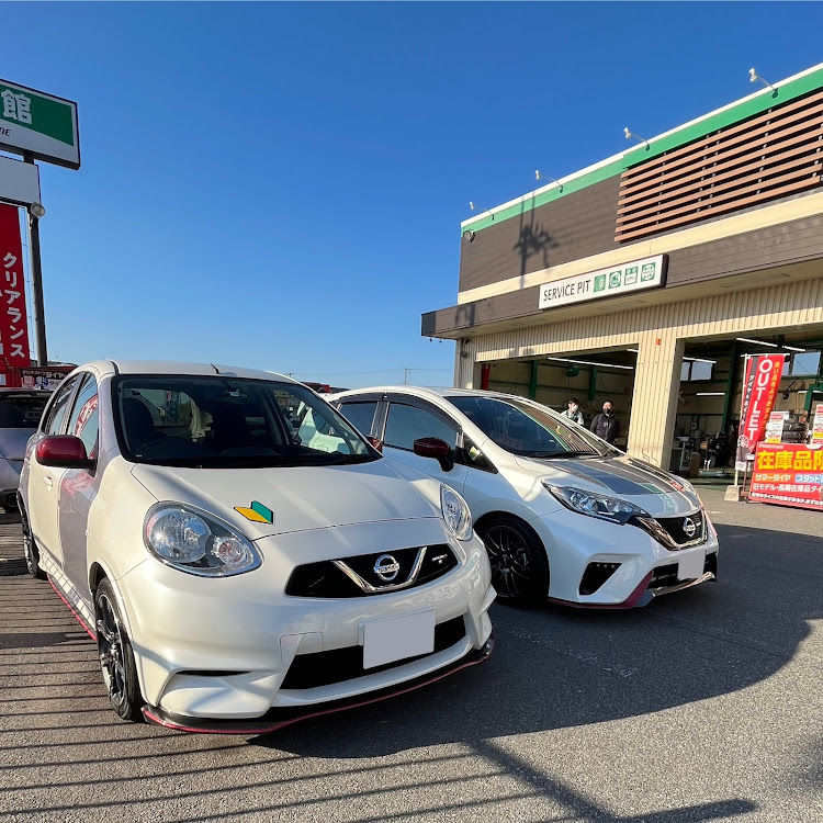 ノートのエンジンオイル交換・花粉との戦い・BBS・女性オーナー・ガールズオーナーに関するカスタム事例の投稿画像3枚目