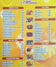 New Malnad Restaurant menu 2