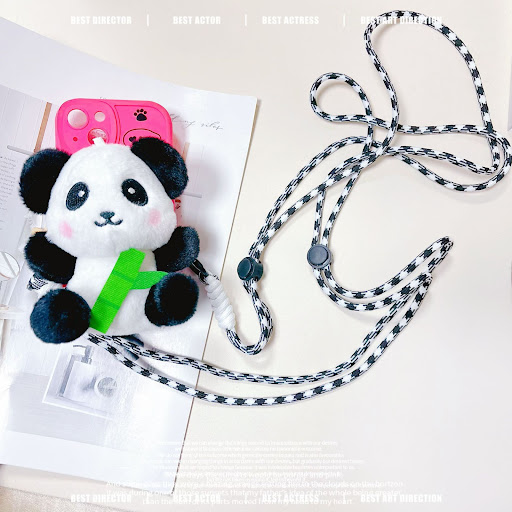 Title 3, Plush Doll Crossbody Mobile Phone Lanyard Back ...